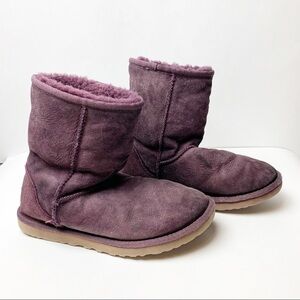 UGG Classic Short Maroon Boots